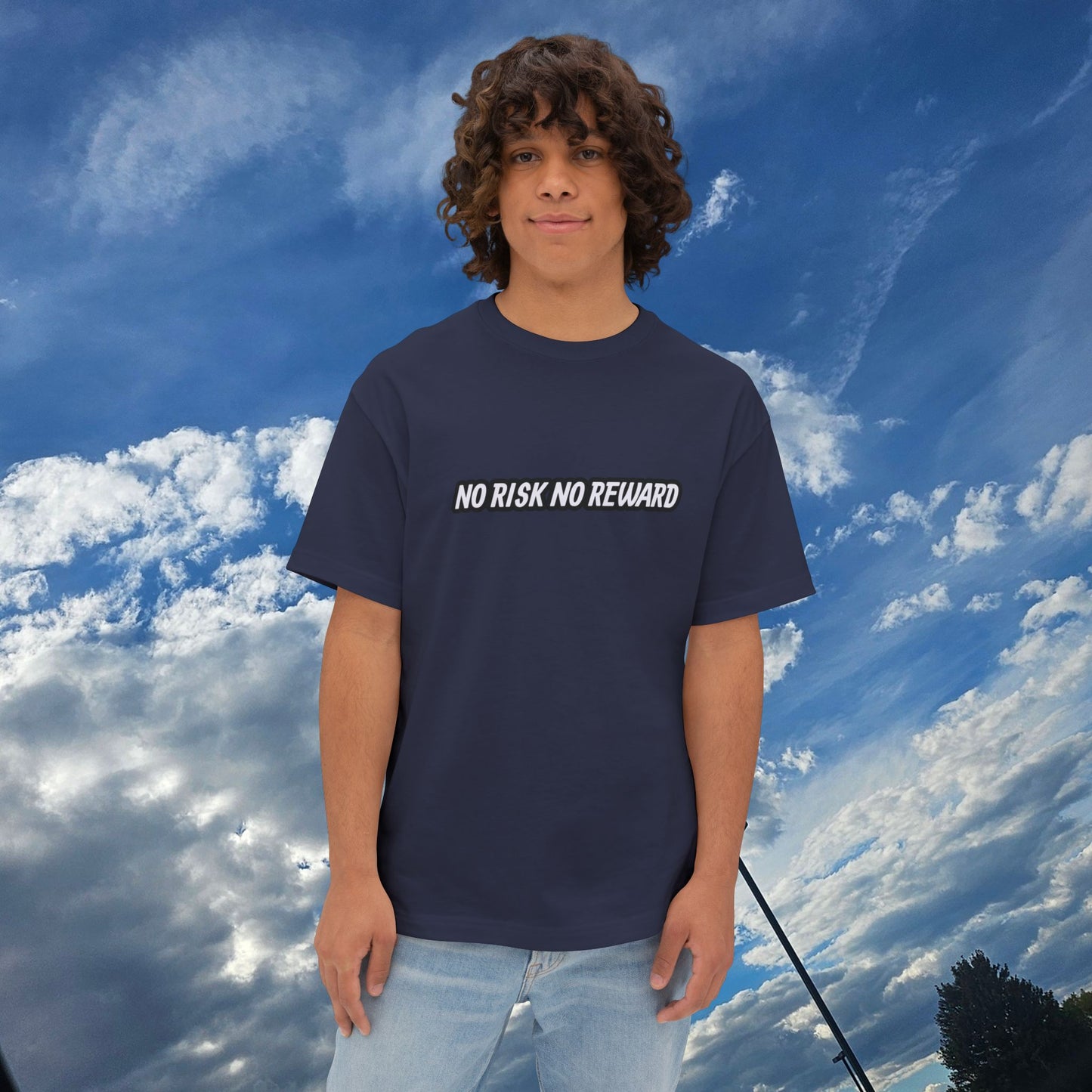 No Risk No Reward Oversized Tee, Unisex Graphic Tee, Streetwear Shirt, Casual Tee, Inspirational T-Shirt, Gift for Car Enthusiasts