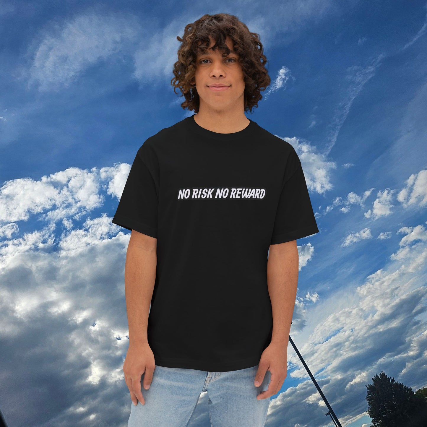 No Risk No Reward Oversized Tee, Unisex Graphic Tee, Streetwear Shirt, Casual Tee, Inspirational T-Shirt, Gift for Car Enthusiasts