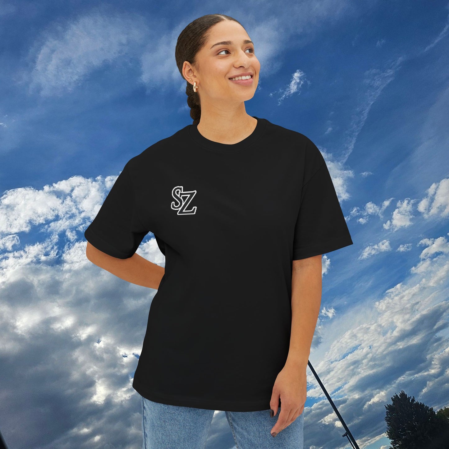 Adventure-Inspired Unisex Boxy Tee with Graphic