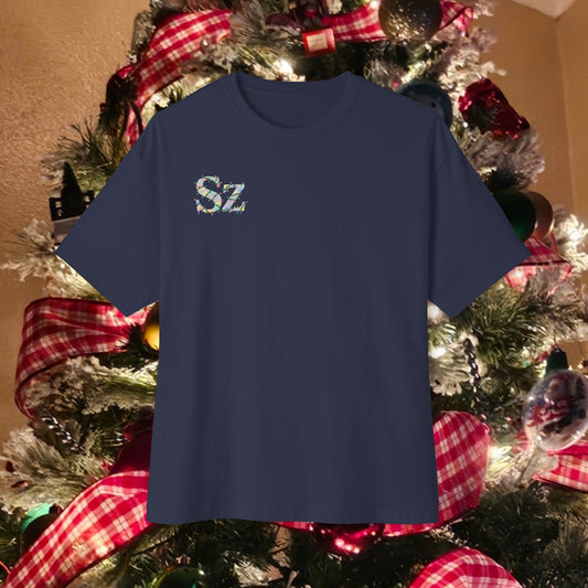 Holiday Sports Car Tee — Red Racing Car Christmas Forest Graphic T-Shirt