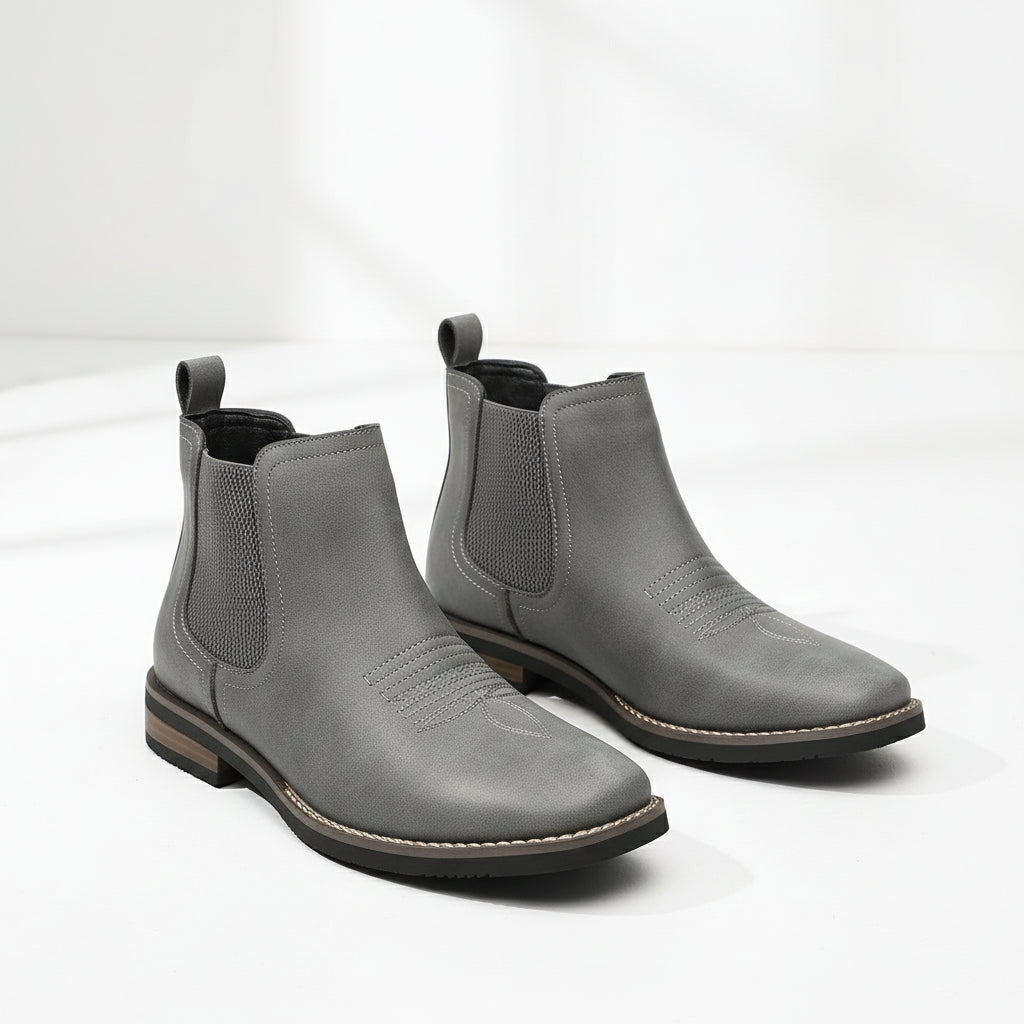 Luxury Men's Chelsea Boots Fashion Handmade Leather, Men Botas2025